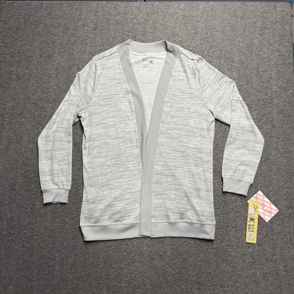Mukluks Sweaters - NWT MUK LUKS Butterknit Cardigan Women's Large Gray Lightweight Sweater NEW